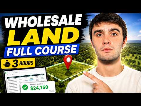 How to Wholesale Land Full Course (3 Hours)