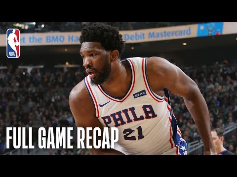 76ERS vs BUCKS | Joel Embiid & Giannis Antetokounmpo Both Have Monster Performances | March 17, 2019