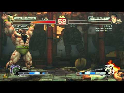 THE ULTM8 SF (Zangief) vs || bu3isa || (Ryu) - SUPER STREET FIGHTER 4 AE Ver 2012 720P