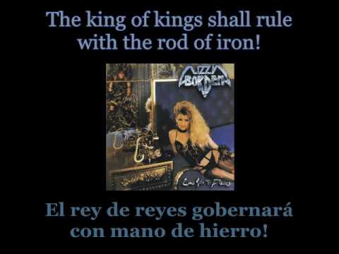 Lizzy Borden - Rod Of Iron - Lyrics / Subtitulos en español (Nwobhm) Traducida