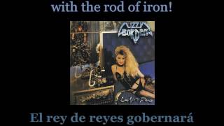 Lizzy Borden - Rod Of Iron - Lyrics / Subtitulos en español (Nwobhm) Traducida