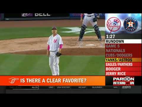 Pardon the Interruption 10/13/2017 - OK With How Game Was Decided