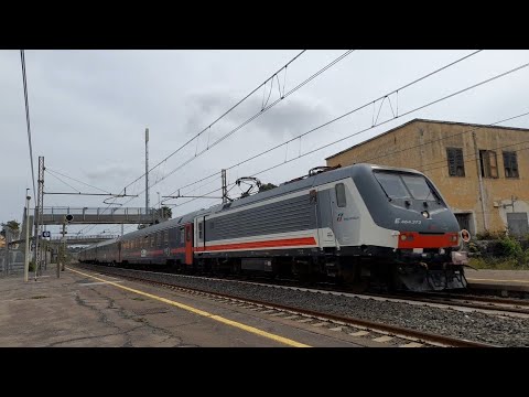 DTS E.464.373+357 sull'Intercity Notte 1959 a Guardia Mangano!