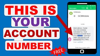 How to check your GCB account number on phone (Step by step)