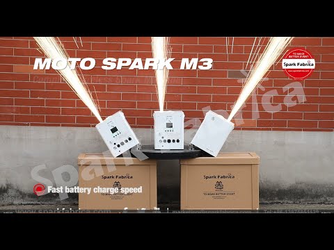 Беспроводной генератор холодных искр Moto Spark M3