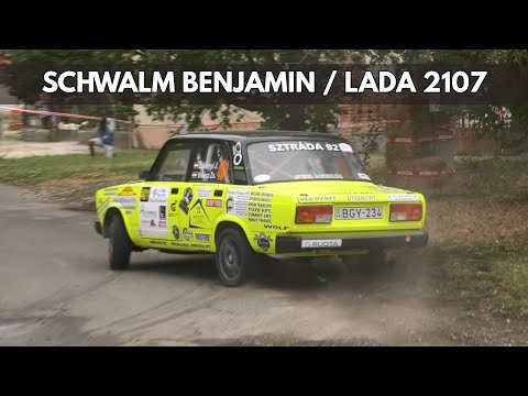 Schwalm Benjamin / Lada 2107 / Szederkény 750 Rally Bemutató 2022. - TheLepoldMedia