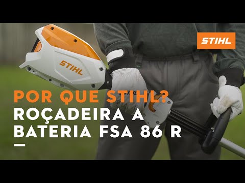 NOVA ROÇADEIRA A BATERIA FSA 86 R | Por que escolher STIHL?