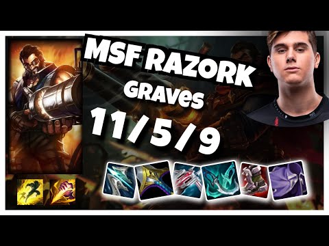 Razork Graves 11.5 S11 Jungle Challenger Replay (11/5/9) - EU