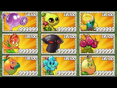 Random 35 Best COLOR Plants Battle vs All Zombies - Who Will Win? - Pvz 2 Plant vs Plant