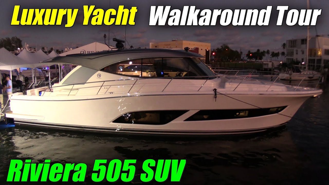 Versatile & Spacious! 2023 Riviera 505 SUV Motor Yacht