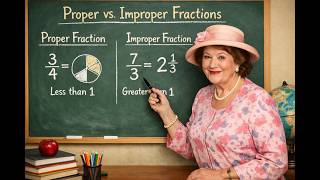 Converting Proper & Improper Fractions | Keeping Up Appearances
