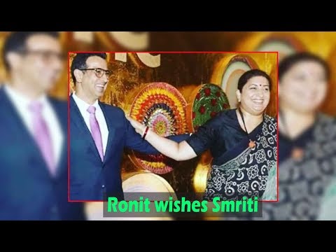 Ronit Roy wishes ‘Kyunki’ co-star Smriti Irani on her big win