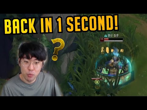 HOW TO RETURN TO LANE IN 1 SECOND - Best of LoL Stream Highlights (Translated)