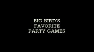 My Sesame Street Home Video - Big Bird&#39;s Favorite Party Games (HVN VCD)
