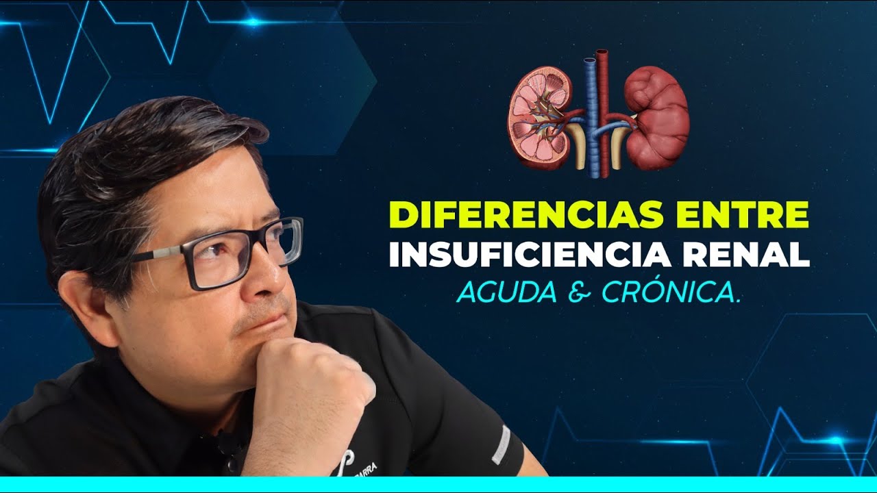 💡🔍Descubre las diferencias 🔄IMPORTANTES entre insuficiencia renal AGUDA Y CRÓNICA ¡PARTE UNO!
