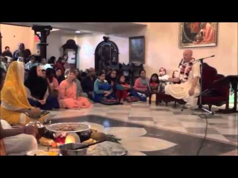 2014-04-14 Los Angeles Nama Initiation Ceremony of Gopi-gita-devi Dasi - HG Vaisesika Dasa