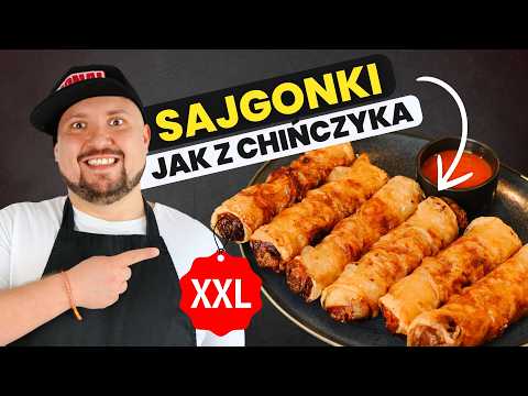 PRZEPIS NA SAJGONKI Z MIĘSEM - KROK PO KROKU!