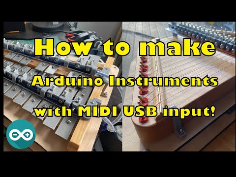 How to Make Arduino Instruments that Play MIDI Songs!