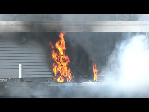 Northbridge, Ma 3 alarm apartment building fire