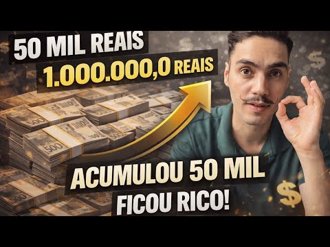 Finanças e investimentos: The "milestone" of R$50,000.00 that EVERY INVESTOR needs to reach!