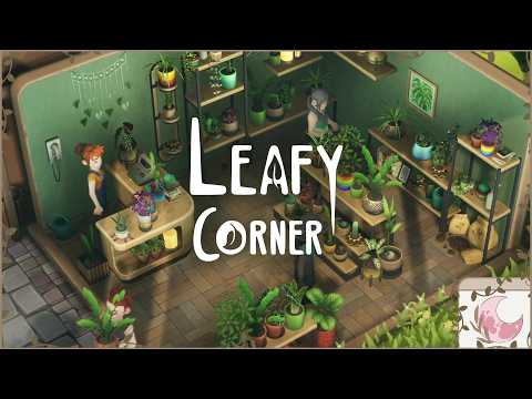 Running a Little Plant Shop 🌷🌿 | Leafy Corner 🌿 | No commentary ☕🌙