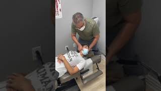 Cervical Neck Chiropractic Adjustment - Crack and Prick!