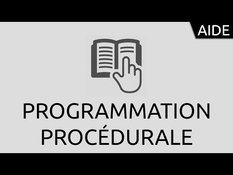 Programmation procédurale