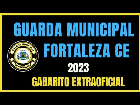 GABARITO EXTRAOFICIAL- GMF- CE- IDECAN- #raciocíniológico #matemática #guardamunicipal #gmf