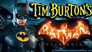 Batman Arkham Knight: 1989 MOVIE BATMOBILE PACK Free Roam Gameplay