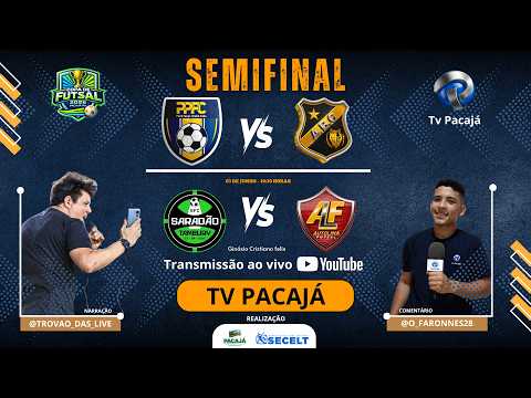 POSTO PACAJÁ X ABC / SARADÃO X AUTOLIMA - SEMIFINAL - 20º COPA FUTSAL MUNICIPAL DE PACAJÁ