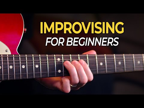 Improvising Guitar Solos for Complete Beginners