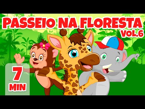Passeio na Floresta da Giramille Vol. 6 - Giramille 7 min | Desenho Animado Musical
