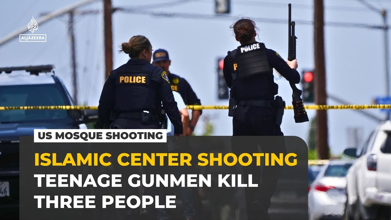Gunmen kill 3 people at San Diego Islamic centre in suspected hate crime