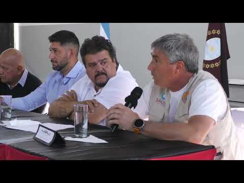 El comité de emergencia climática coordino acciones preventivas con intendentes de Anta