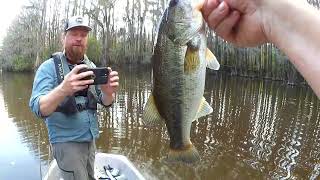 Bass Fishing From a Tiny Boat! Can I Catch Any Bass?