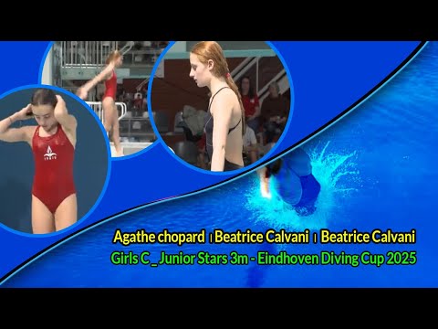 Agathe Chopard & Beatrice Calvani | Junior Stars 3m Highlights | Eindhoven 2025