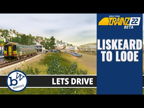 Trainz 22 BETA - Lets Drive Liskeard to Looe Passenger Run (Build 115628)