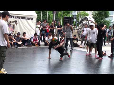 UK B-BOY 中国2013　本戦２（F.A.B　vs　Rapture）