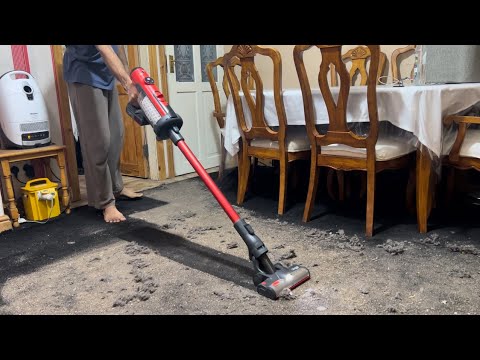 Numatic Henry Quick cordless vacuum cleaner - Performance Testing