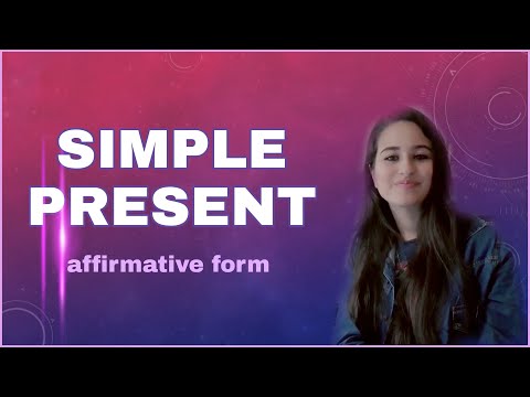 Simple present - affirmative form