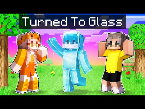 Cash Was TURNED TO GLASS in Minecraft!