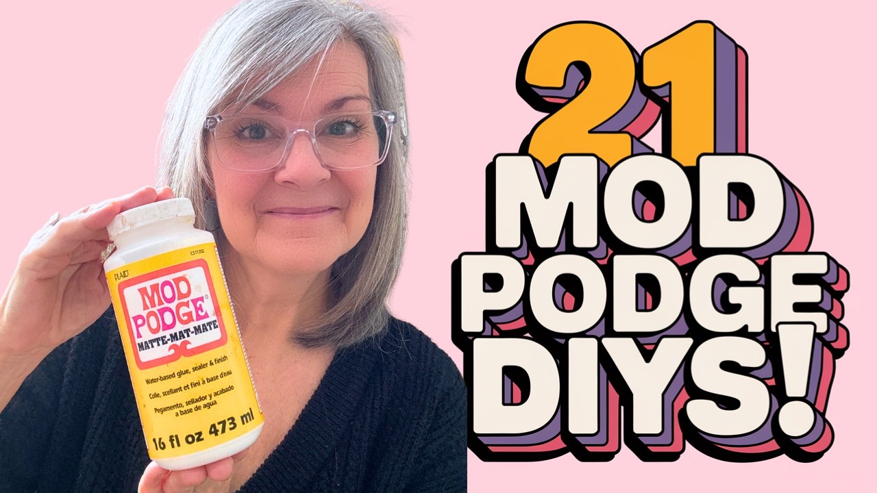 21 Mod Podge Crafts! 💸 Thrift Flips, Recipes & Hacks Galore!