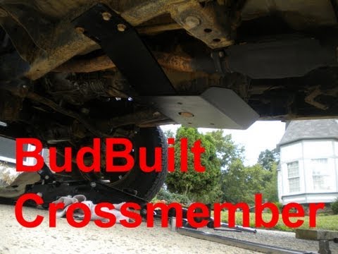 BudBuilt High Clearance Transmission CrossMember Installation 1987 4Runner