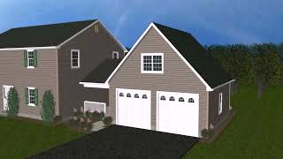 House Plans Detached Garage Breezeway