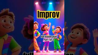 Easy Improv Games for Kids — Perfect for Homeschool Drama or Theater Class 🎭 #improvisation