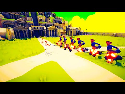 God Unit Chronomancer Vs All Pirates Units - Totally Accurate Battle Simulator TABS