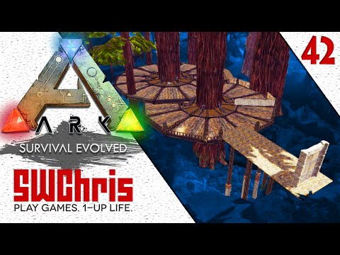 How to Build a Treehouse in the ARK Redwood Forest Biome Pt 1 :: ARK Survival Evolved IronMine S2E42