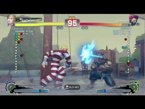 Super Street Fighter IV AE - dnm3rd (Cody) Vs Tokido (Akuma)