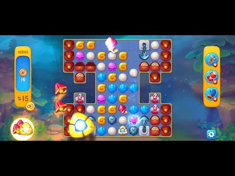 Fishdom Easy Level 10885 (with ingame boosters) @choraelmin