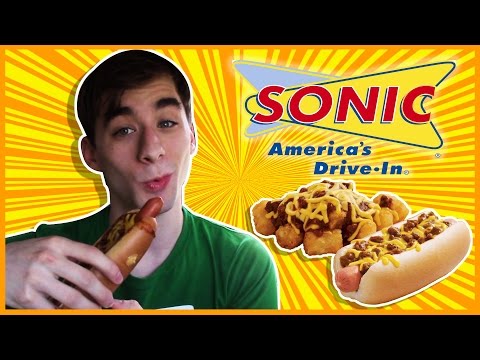 Sonic Chili Cheese Coney & Chili Cheese Tots-The Food...